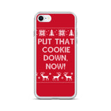 Put That Cookie Down Now iPhone Case