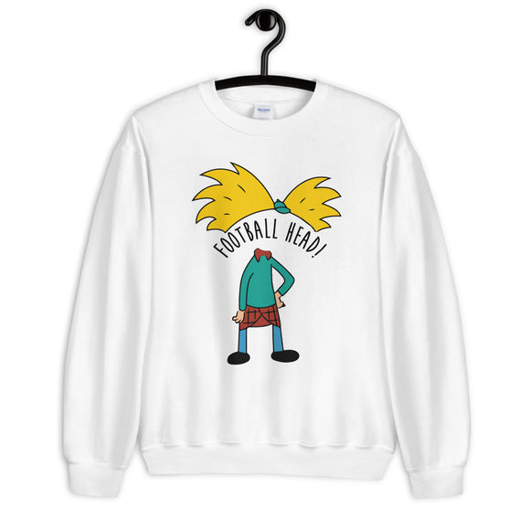 Football Head Unisex Sweatshirt