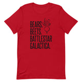 Bears Beets Battlestar Galactica Short-Sleeve Unisex T-Shirt