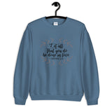 Let All That You Do Be Done in Love Unisex Sweatshirt