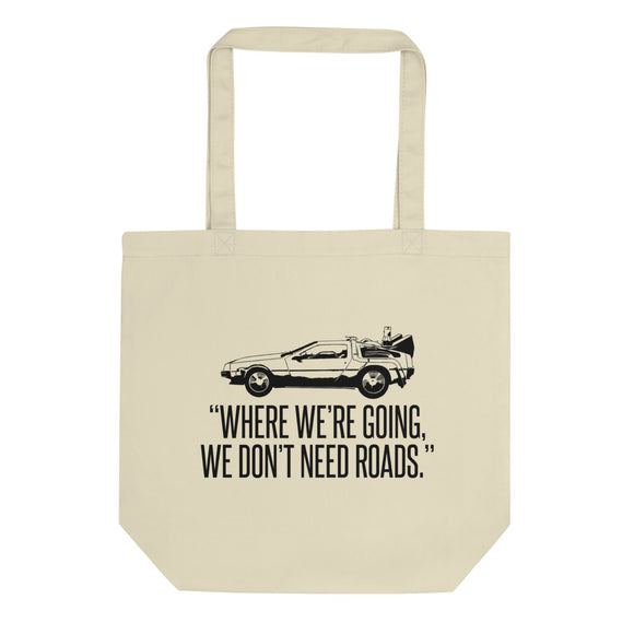 Back to the Future Eco Tote Bag