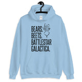 Bears Beets Battlestar Galactica Unisex Hoodie