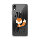 Zero Fox Given iPhone Case