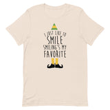 Smiling's My Favorite Short-Sleeve Unisex T-Shirt