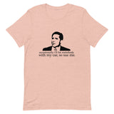 Michael Scott - Occasionally  I'll Hit Somebody With My Car Short-Sleeve Unisex T-Shirt