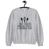 Bake Funny Unisex Sweatshirt
