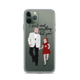 Annie and Mr. Warbucks iPhone Case