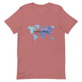 Travel Often Short-Sleeve Unisex T-Shirt