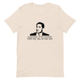 Michael Scott - Occasionally  I'll Hit Somebody With My Car Short-Sleeve Unisex T-Shirt