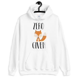 Zero Fox Given Unisex Hoodie