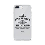 Atticus Finch iPhone Case