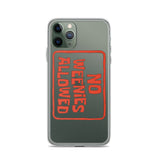 No Weenies Allowed iPhone Case