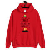 Smiling's My Favorite Unisex Hoodie