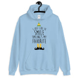 Smiling's My Favorite Unisex Hoodie