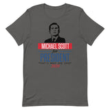 Michael Scott For President Short-Sleeve Unisex T-Shirt