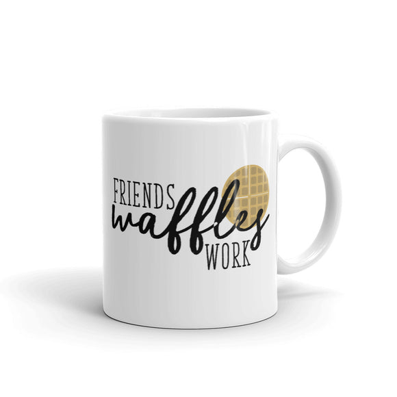 Friends Waffles Work Mug