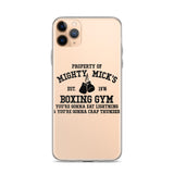 Mighty Mick's Boxing Gym iPhone Case