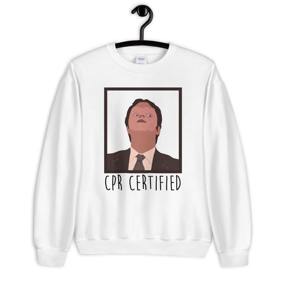 Dwight - Mask - CPR Unisex Sweatshirt