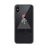 I Lava You iPhone Case