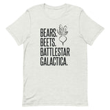 Bears Beets Battlestar Galactica Short-Sleeve Unisex T-Shirt