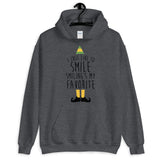 Smiling's My Favorite Unisex Hoodie