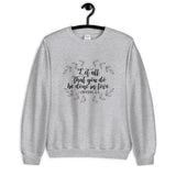 Let All That You Do Be Done in Love Unisex Sweatshirt