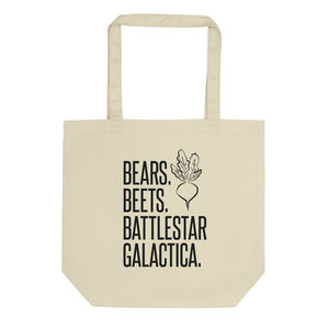 Bears Beets Battlestar Galactica Eco Tote Bag