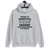 Torettos Garage Unisex Hoodie