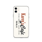 Karen's Cafe iPhone Case