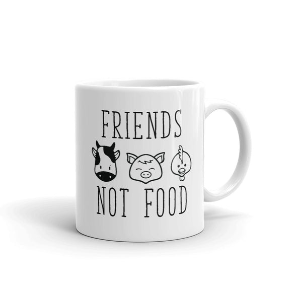 Friends Not Food Mug