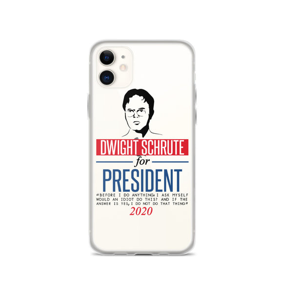Dwight For President iPhone Case