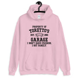 Torettos Garage Unisex Hoodie