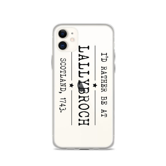 Lallybroch iPhone Case