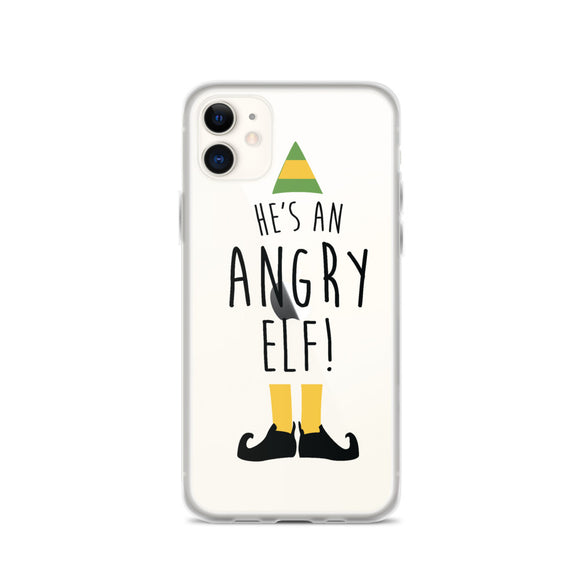 He's An Angry Elf iPhone Case