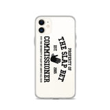 Slap Bet Commissioner iPhone Case