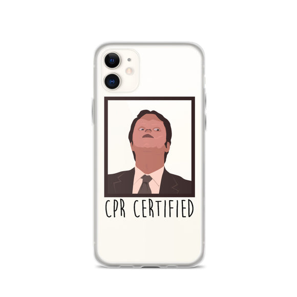 Dwight - Mask - CPR iPhone Case