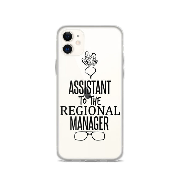 Assistant to the Regional Manager iPhone Case