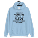 Torettos Garage Unisex Hoodie