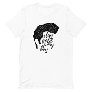 Stay Gold Pony Boy Short-Sleeve Unisex T-Shirt