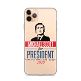 Michael Scott for President iPhone Case