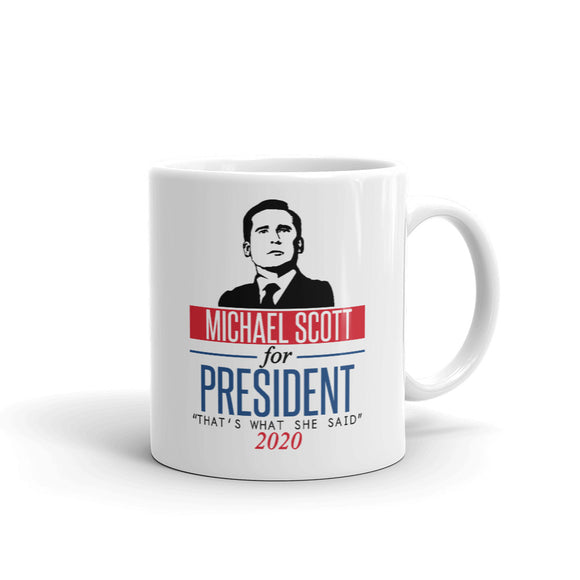 Michael Scott for President Mug