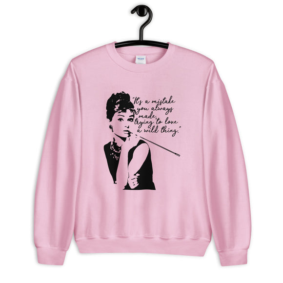 Breakfast at Tiffanys Unisex Sweatshirt