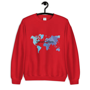 Travel Often Unisex Sweatshirt